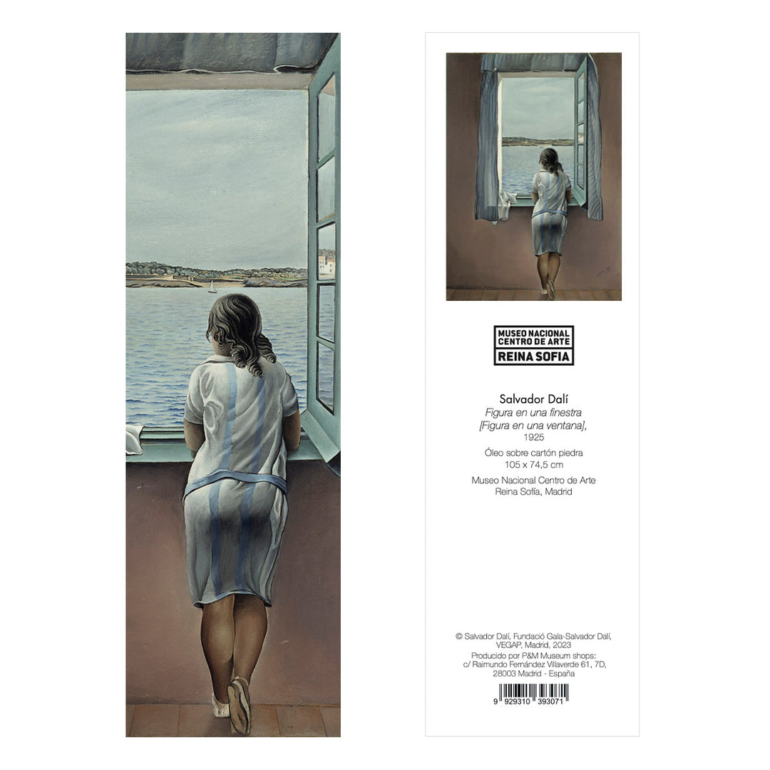 Marcapáginas "Figura en una finestra (Figura en una ventana)"