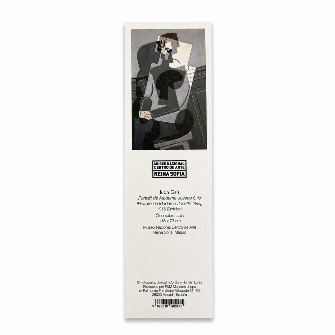 Marcapáginas "Portrait de Madame Josette Gris (Retrato de Madame Josette Gris)"