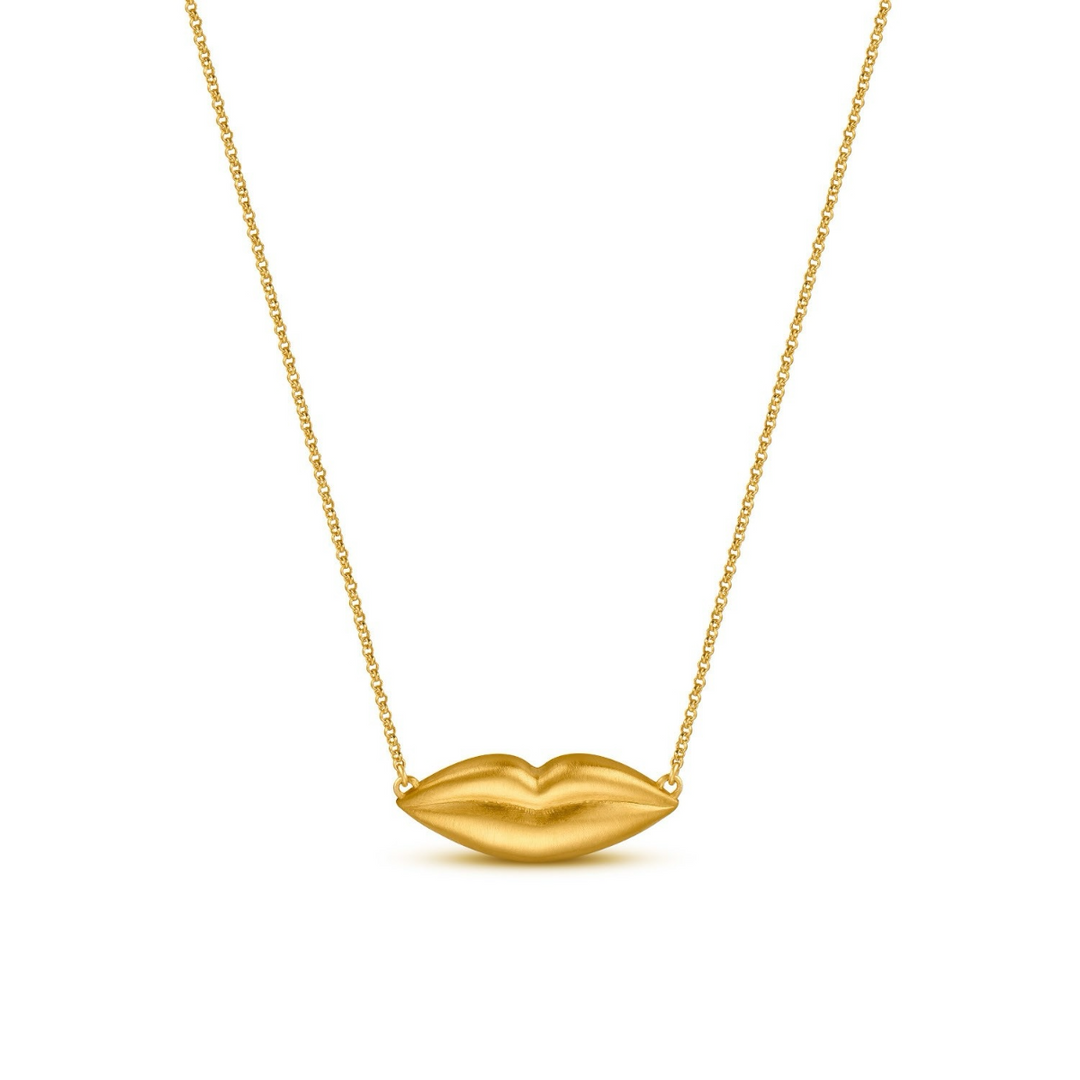 "Lips" necklace
