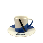 Cargar imagen en el visor de la galería, Taza de café bicolor logo