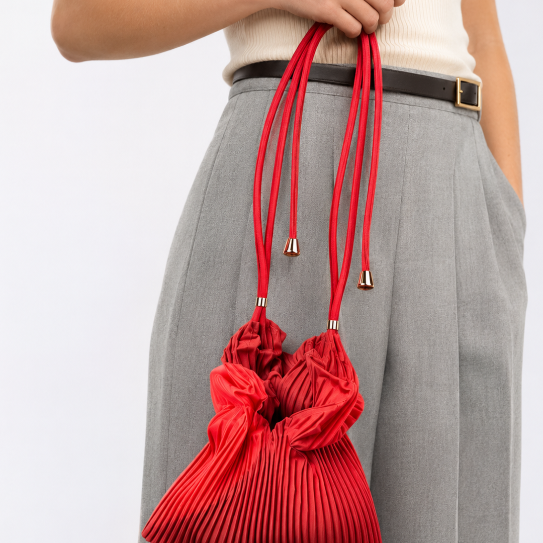 Mondello pleated bag