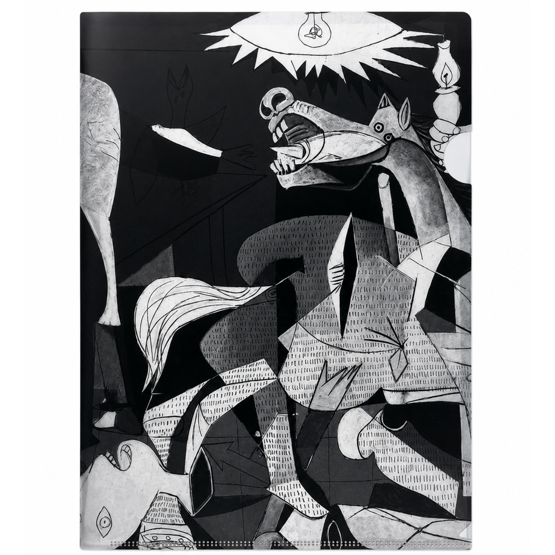 "Guernica” horse folder