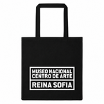 Load image into Gallery viewer, Reina Sofía logo black bag