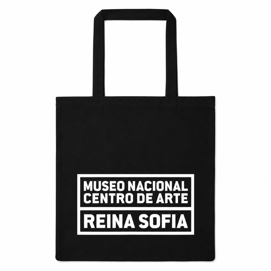 Reina Sofía logo black bag