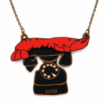 Cargar imagen en el visor de la galería, Collar Langosta Teléfono