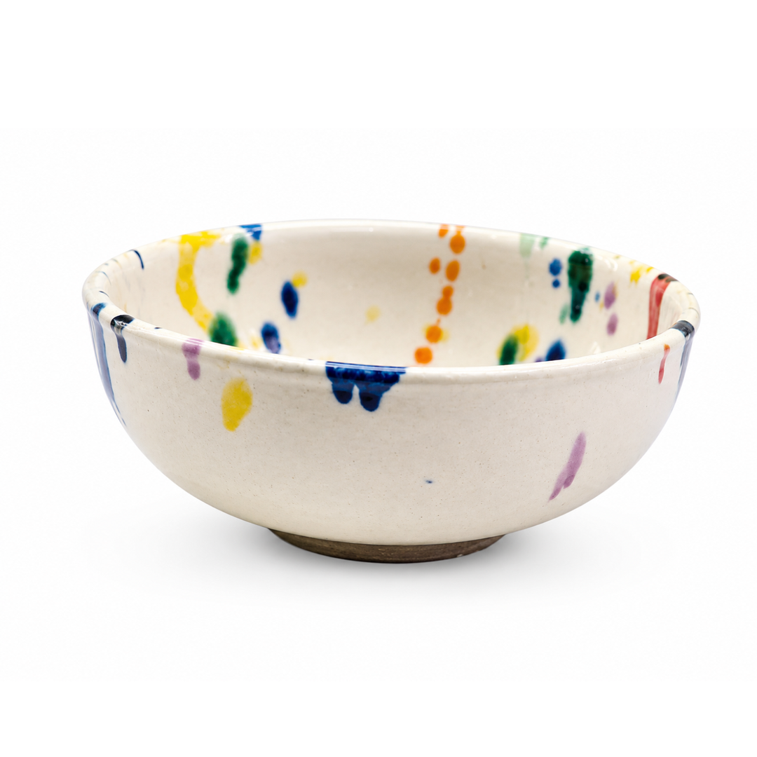 "Action Painting" Bowl