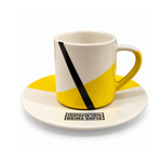 Cargar imagen en el visor de la galería, Taza de café bicolor logo