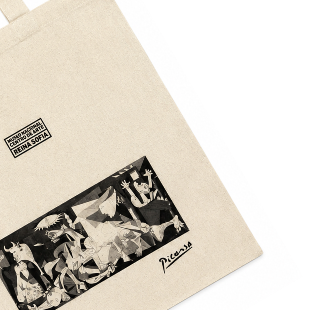 "Guernica" natural bag