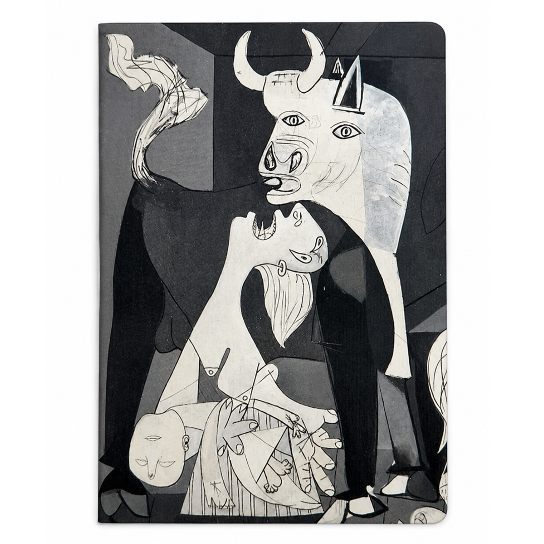 Singer notebook detail "Guernica"