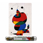 Load image into Gallery viewer, Micropuzzle  "Femme, oiseau, étoile (Homenatge a Pablo Picasso)"