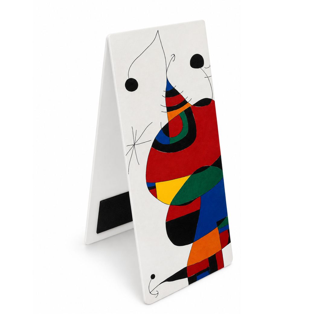 Marcapáginas con imán "Femme, oiseau, étoile (Homenatge a Pablo Picasso) "