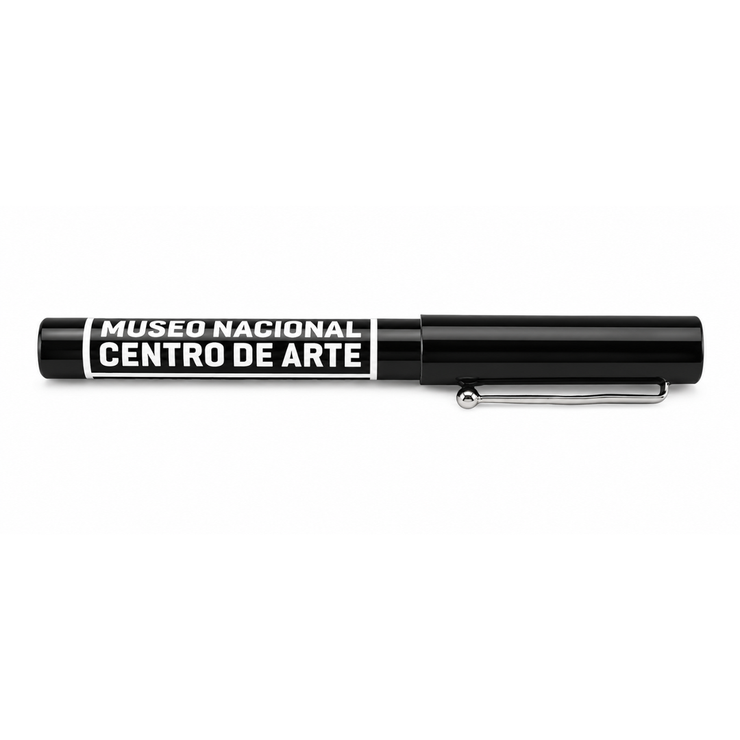 Bolígrafo capuchón logo Reina Sofía