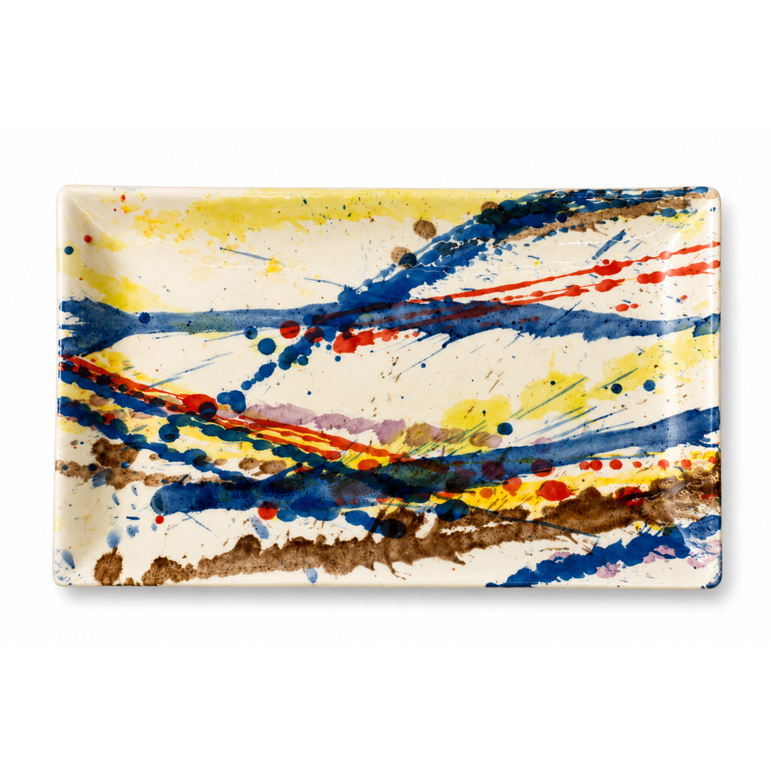 "Action Painting" Tray