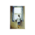 Cargar imagen en el visor de la galería, Imán "Figura en una finestra (Figura en una ventana)"