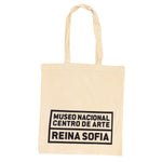 Load image into Gallery viewer, Reina Sofía logo natural bag