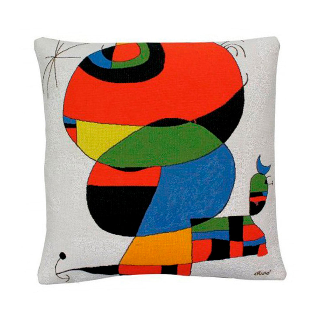 Cushion cover "Femme, oiseau, étoile (Homenatge a Pablo Picasso)"