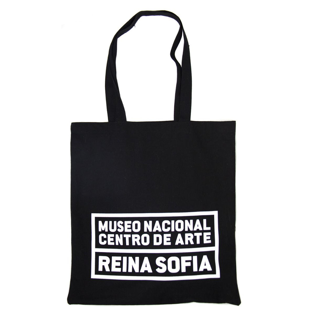 Reina Sofía logo black bag