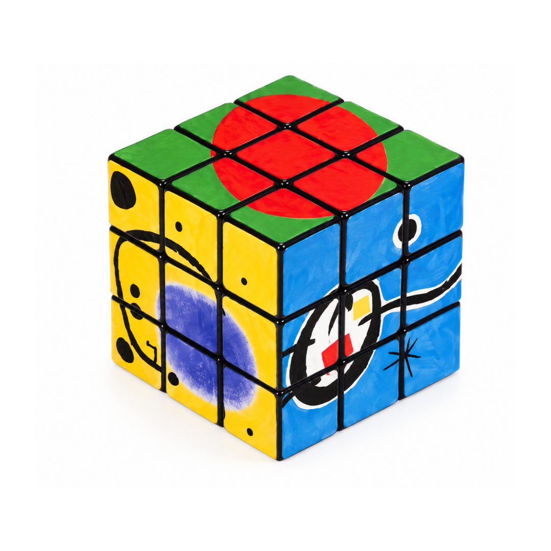 Joan Miró Rubik Cube