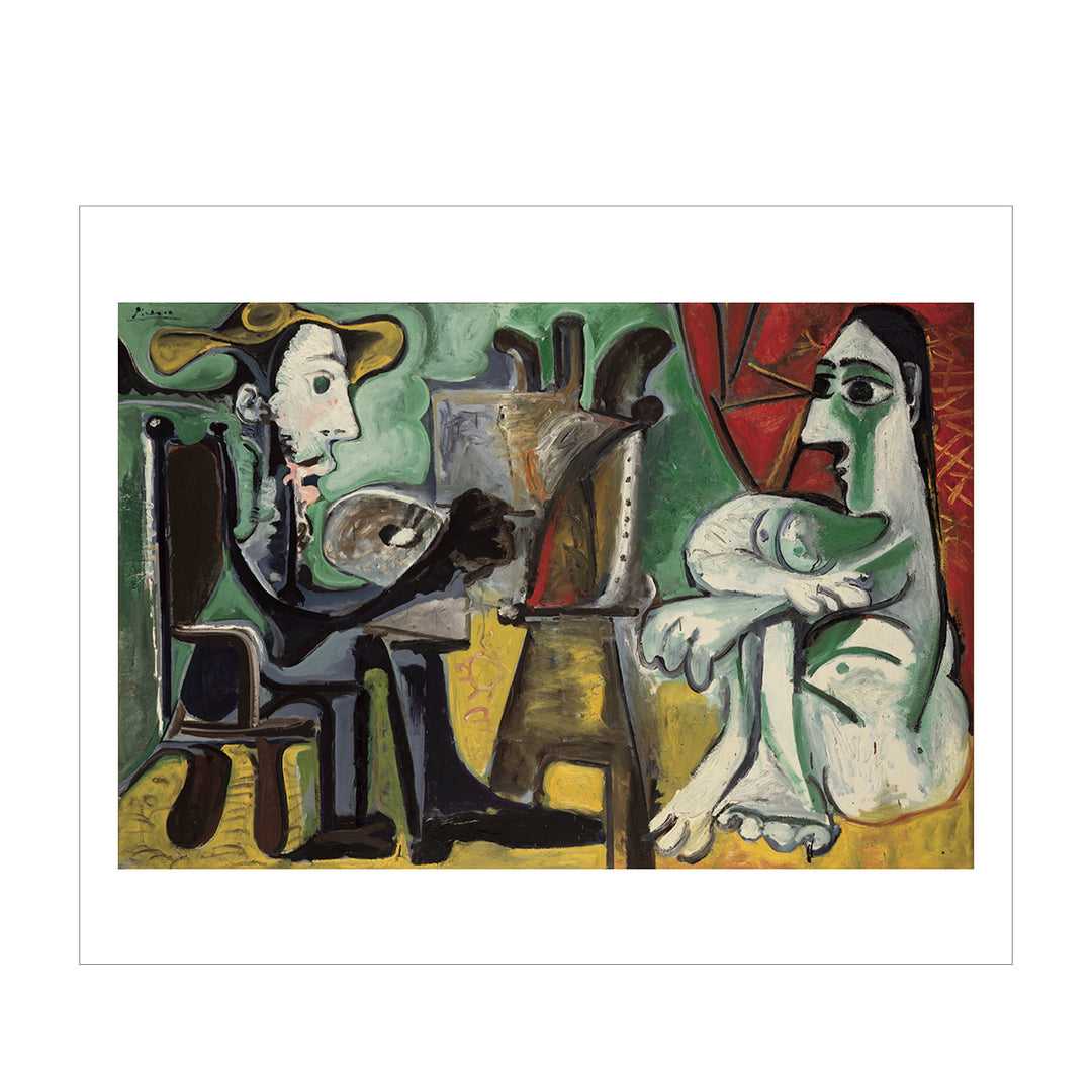 Impresos "El pintor y la modelo"