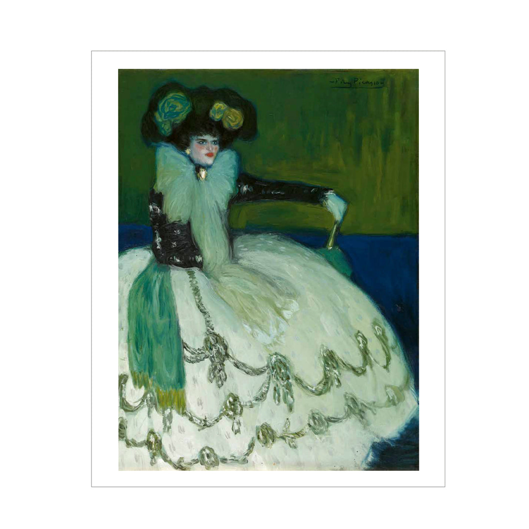 Prints "Mujer en azul (Woman in Blue)"