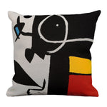 Load image into Gallery viewer, Funda cojín "Femme, oiseaux 1976"