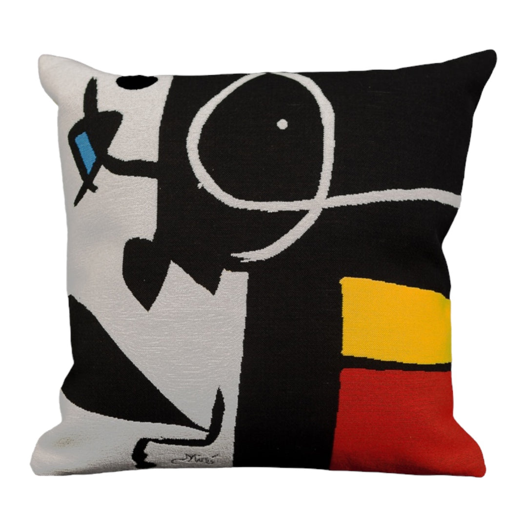 Funda cojín "Femme, oiseaux 1976"