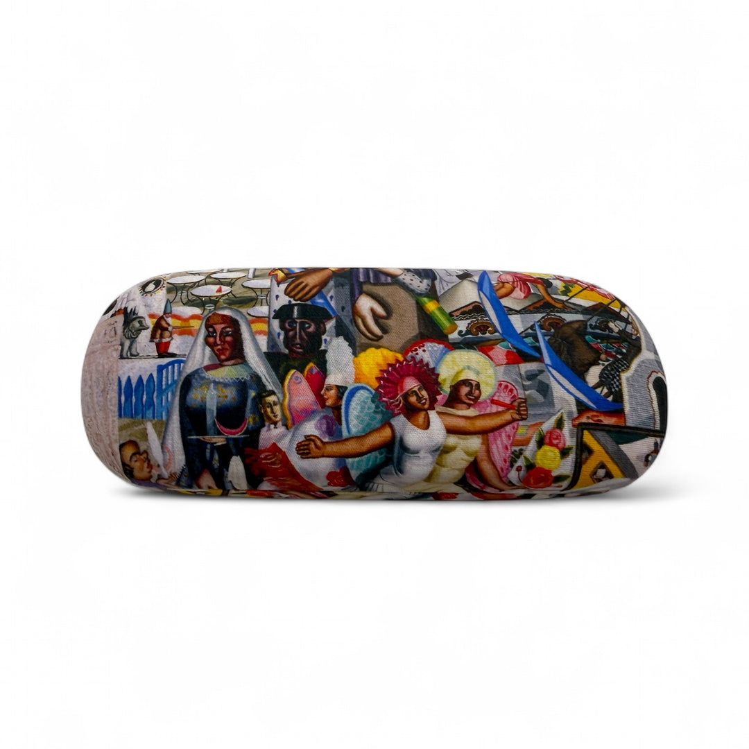 Glasses case with cloth "La verbena (The Fair)"