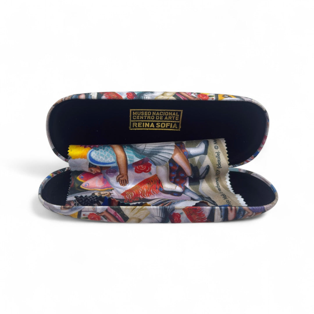 Glasses case with cloth "La verbena (The Fair)"