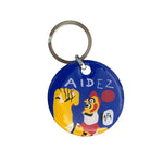 Cargar imagen en el visor de la galería, Llavero "Aidez L'Espagne (Ayudad a España)"