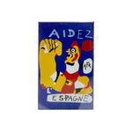 Cargar imagen en el visor de la galería, Imán "Aidez L'Espagne (Ayudad a España)"