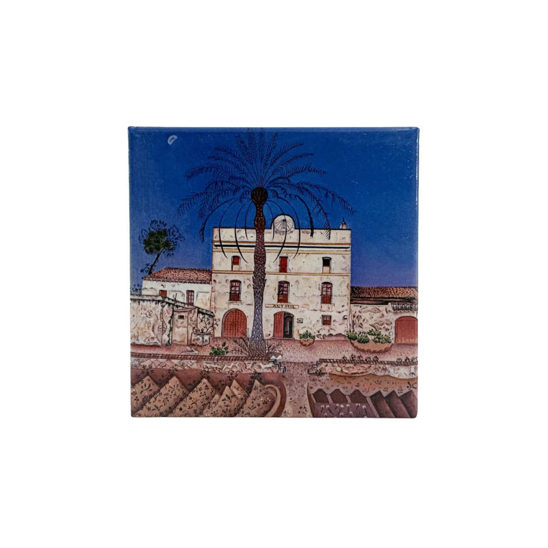Imán "La casa de la palmera"