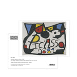 Load image into Gallery viewer, Postcard "Logotipo centenario Picasso (Logo for the Picasso Centennial)"