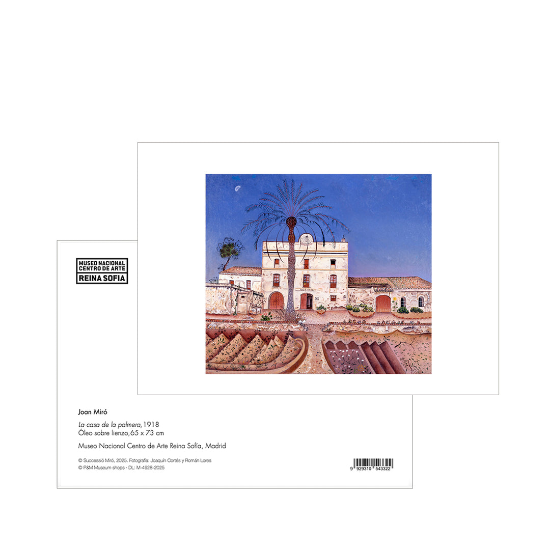 Postcard "La casa de la palmera (House with Palm Tree)"