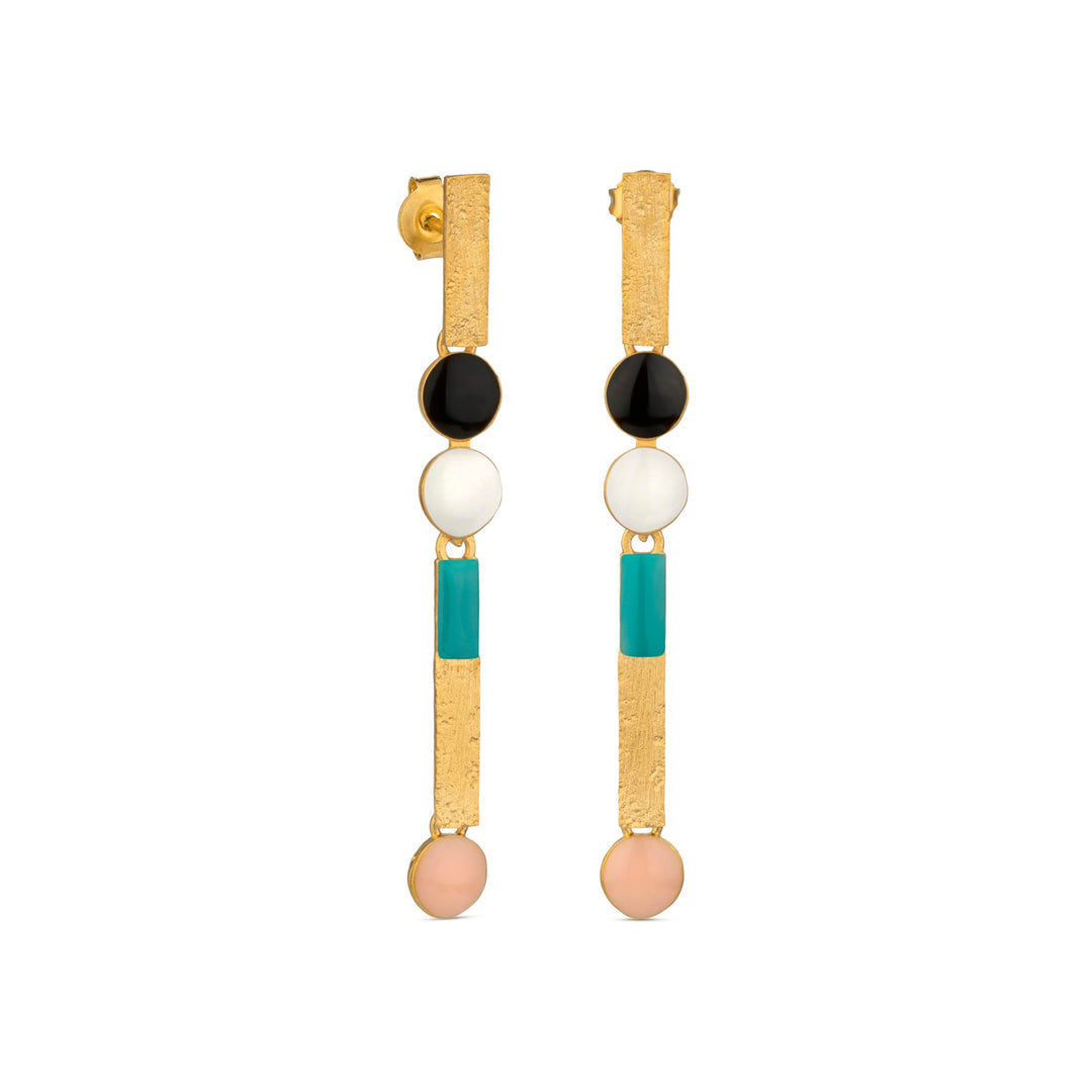Extra long earrings "Somni"