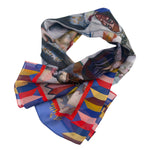 Cargar imagen en el visor de la galería, Pañuelo seda "La verbena"