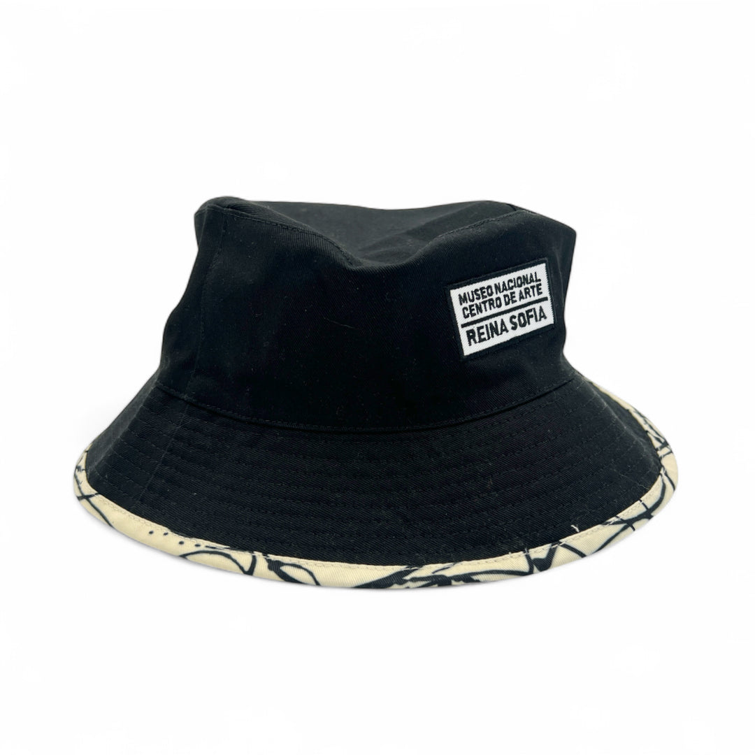 Black reversible hat