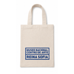 Cargar imagen en el visor de la galería, Bolsa pequeña logotipo terciopelo Museo Reina Sofía