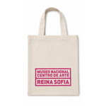 Cargar imagen en el visor de la galería, Bolsa pequeña logotipo terciopelo Museo Reina Sofía