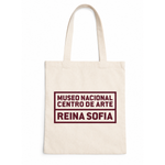 Cargar imagen en el visor de la galería, Bolsa logotipo Museo Reina Sofía terciopelo