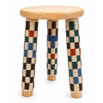 Load image into Gallery viewer, 3 colours stool inpired by A. Muñoz works