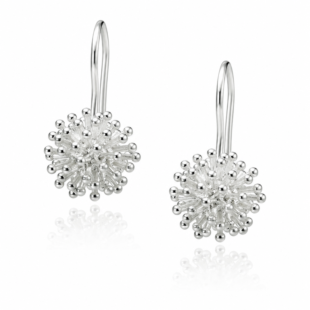 Pendientes erizo