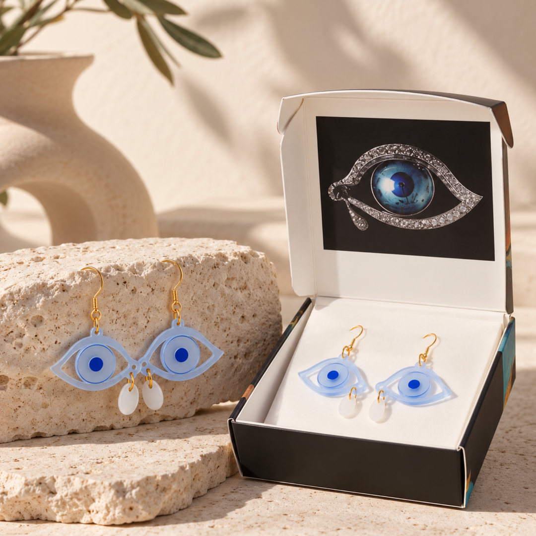 Dream eye earrings